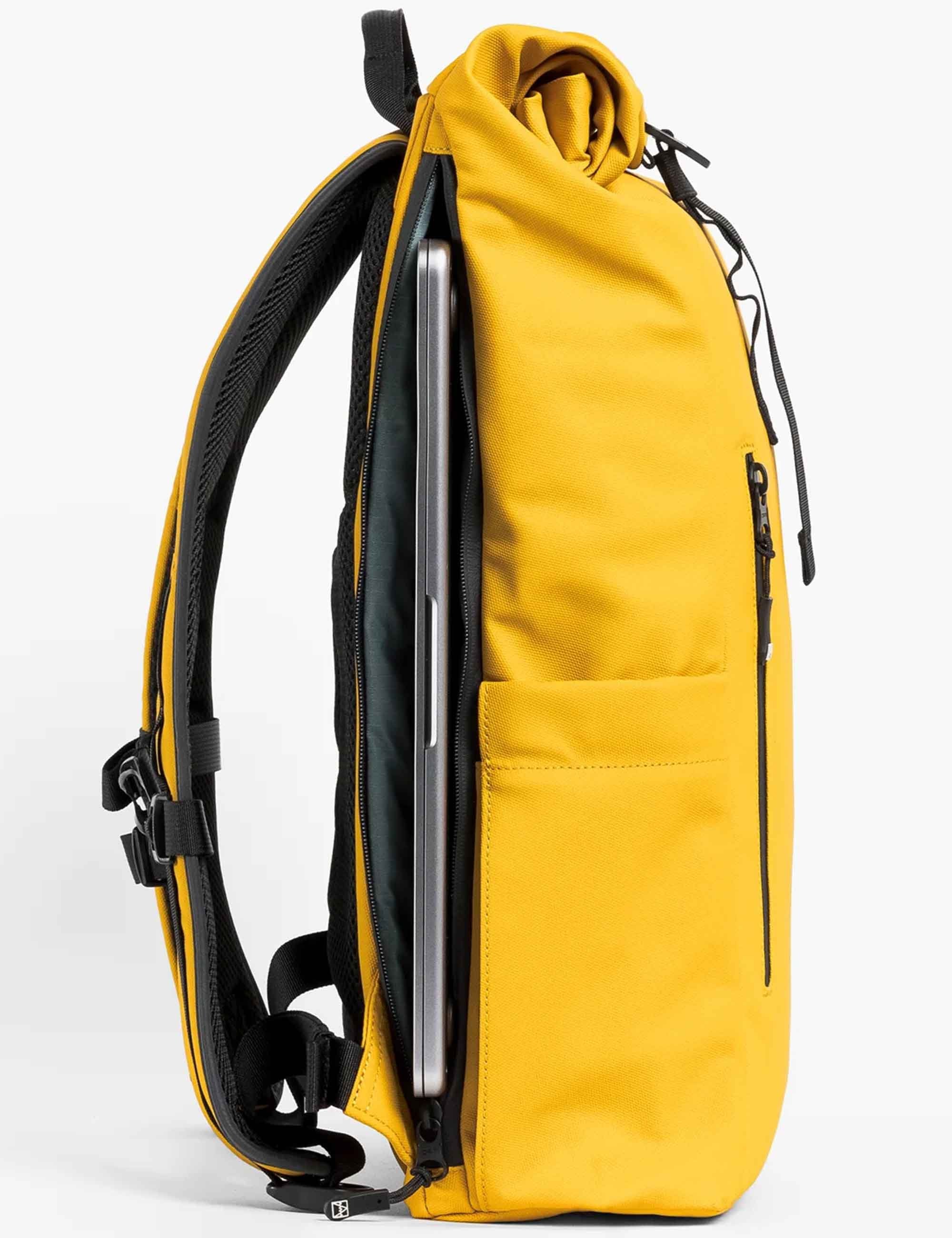 The Roll Top Backpack 15L - Yellow - Image 6