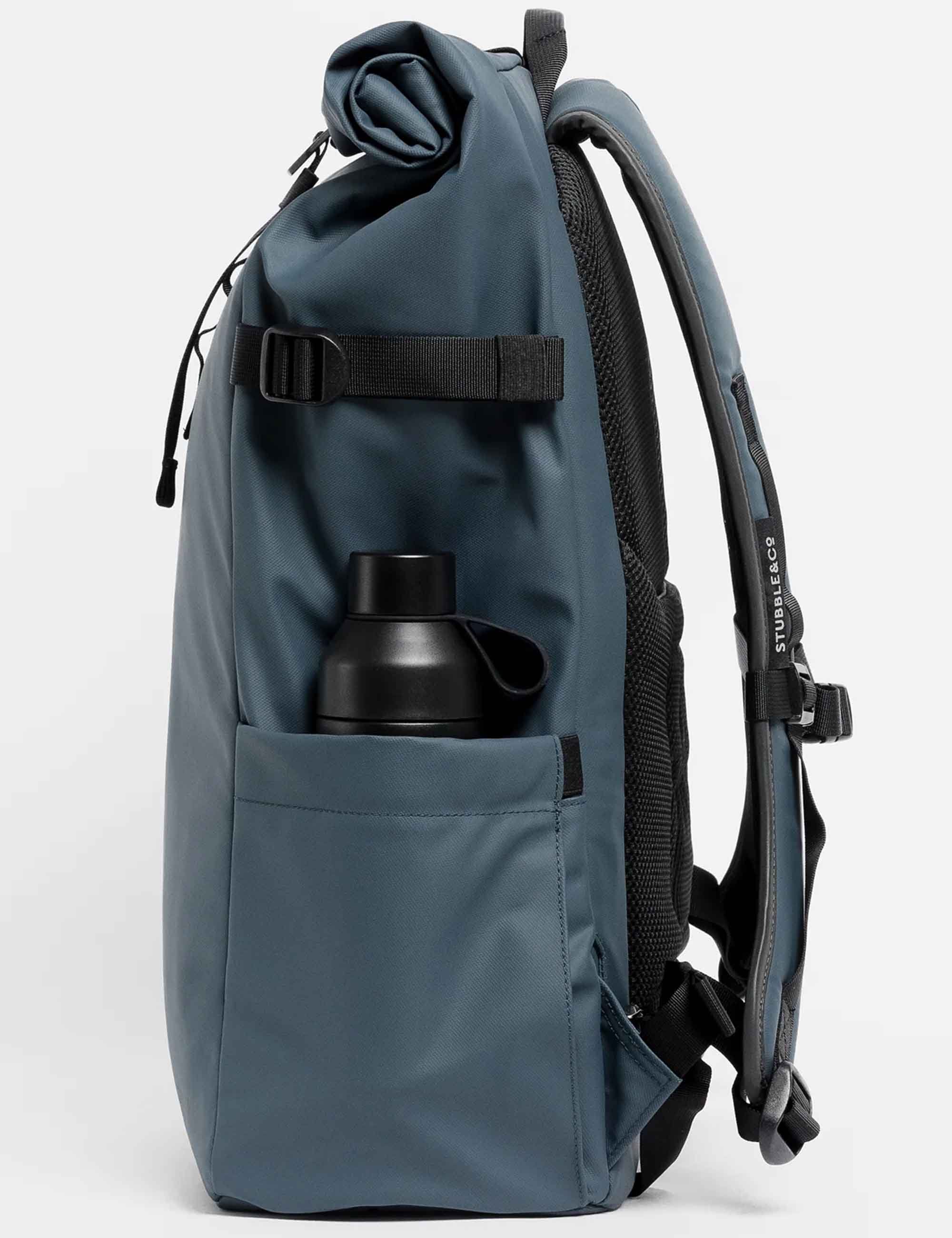The Roll Top Backpack 30L - Tasmin Blue - Image 6