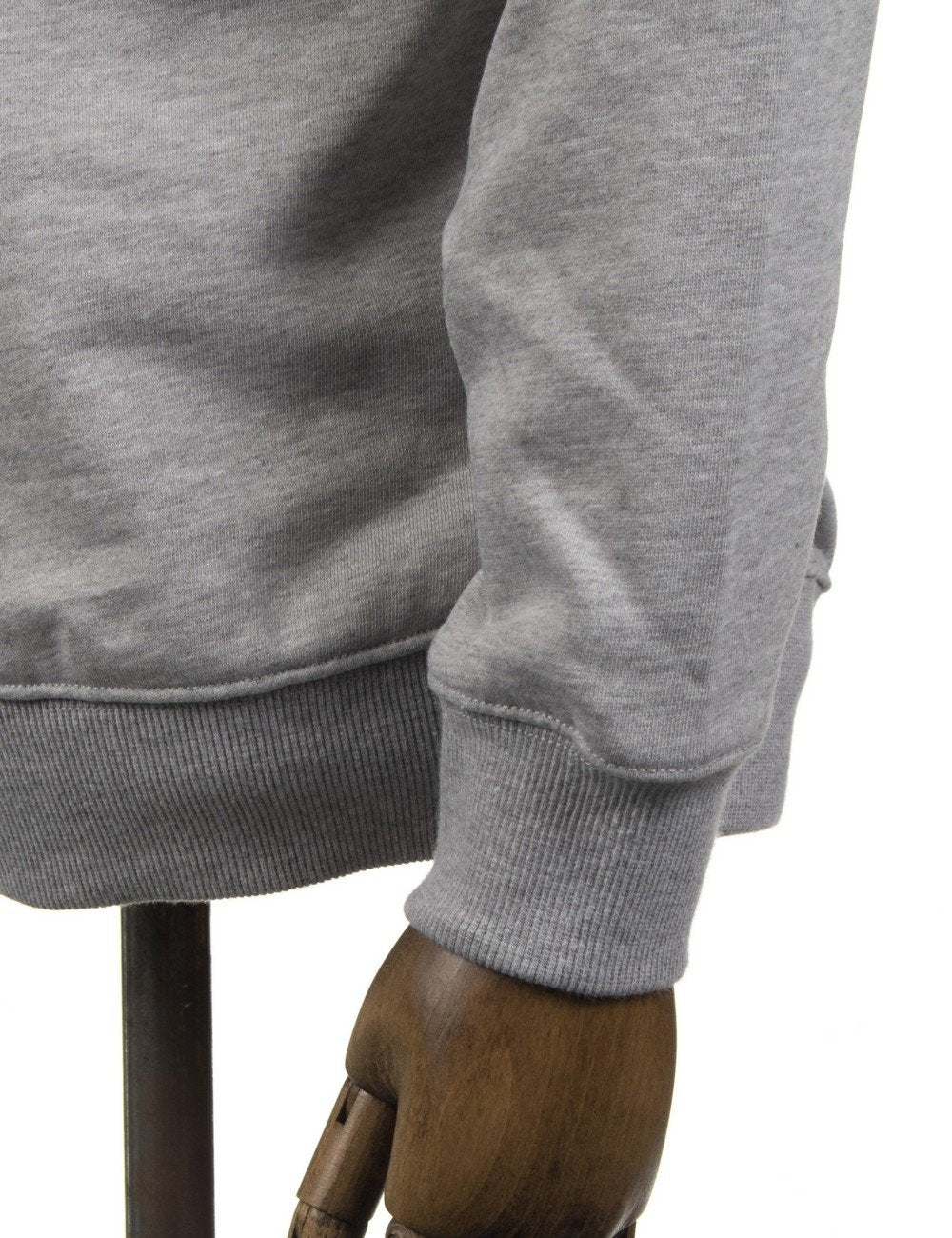 Script Chainstitch Sweatshirt - Heather Grey - Image 5