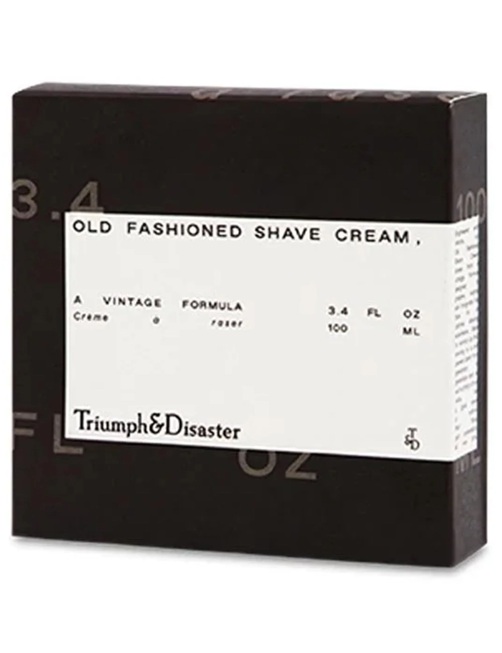 Old Fashioned Shave Cream Jar (100ml) - Image 3