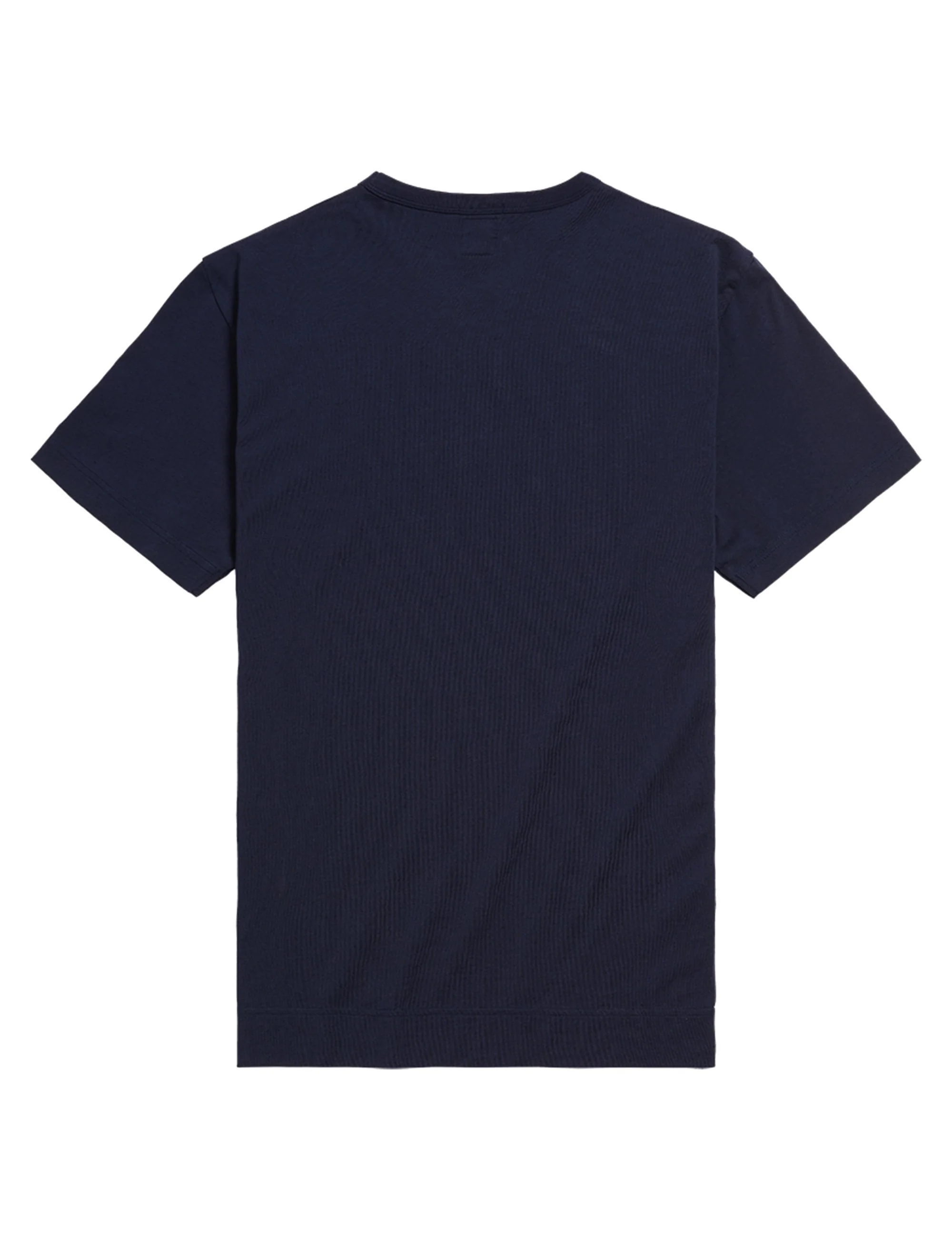 Oval T-Shirt - Indigo/Old Gold - Image 2