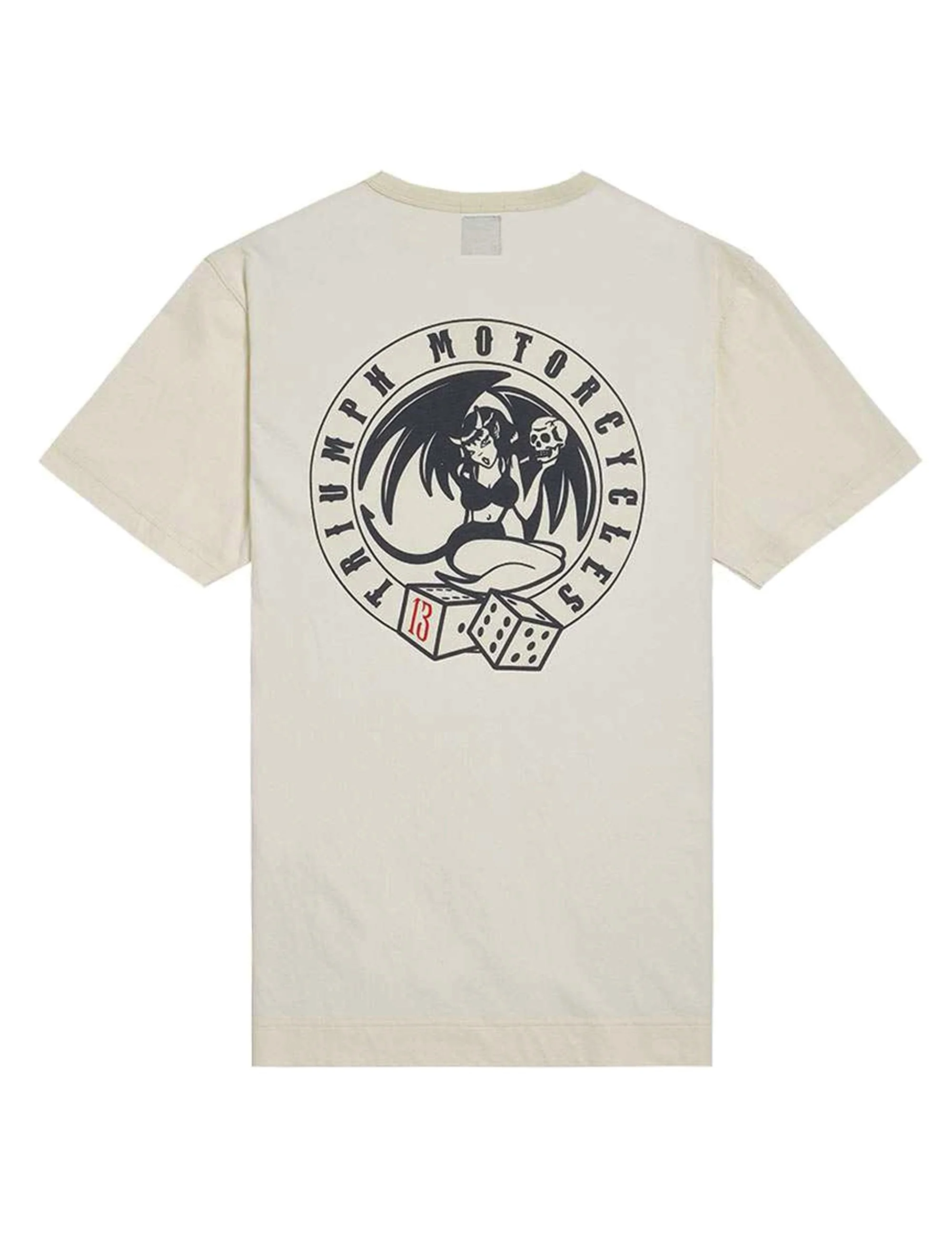 Roller Dice T-Shirt - Bone White - Image 2