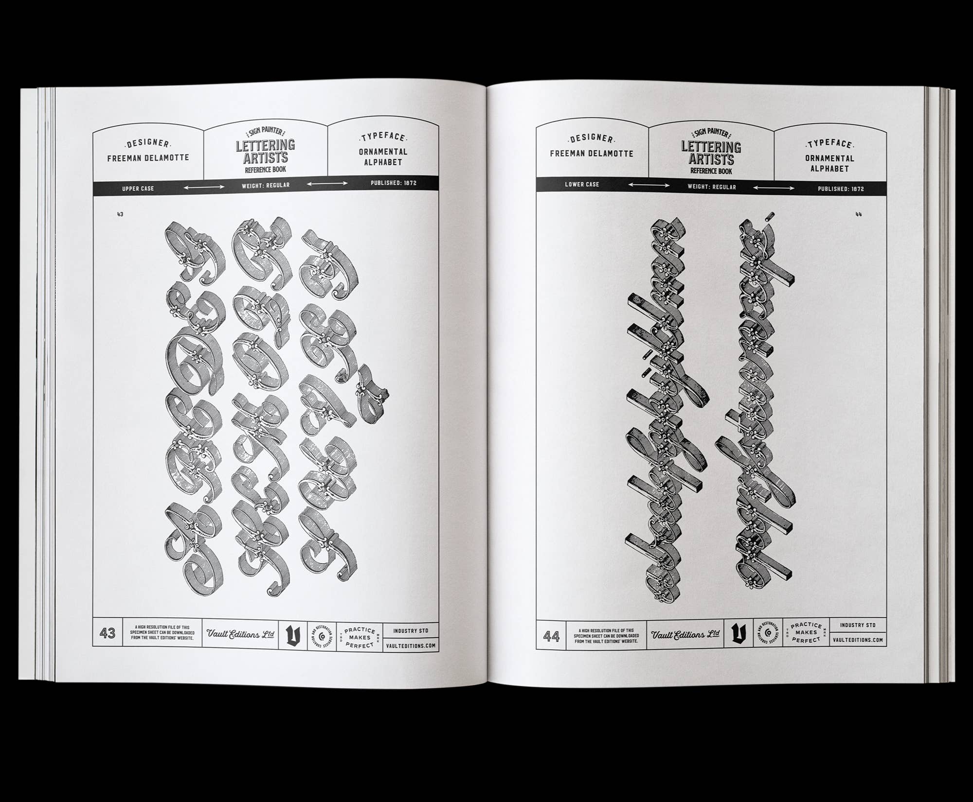 Sign Painter & Lettering Artist Reference Book by Kale James - Image 7