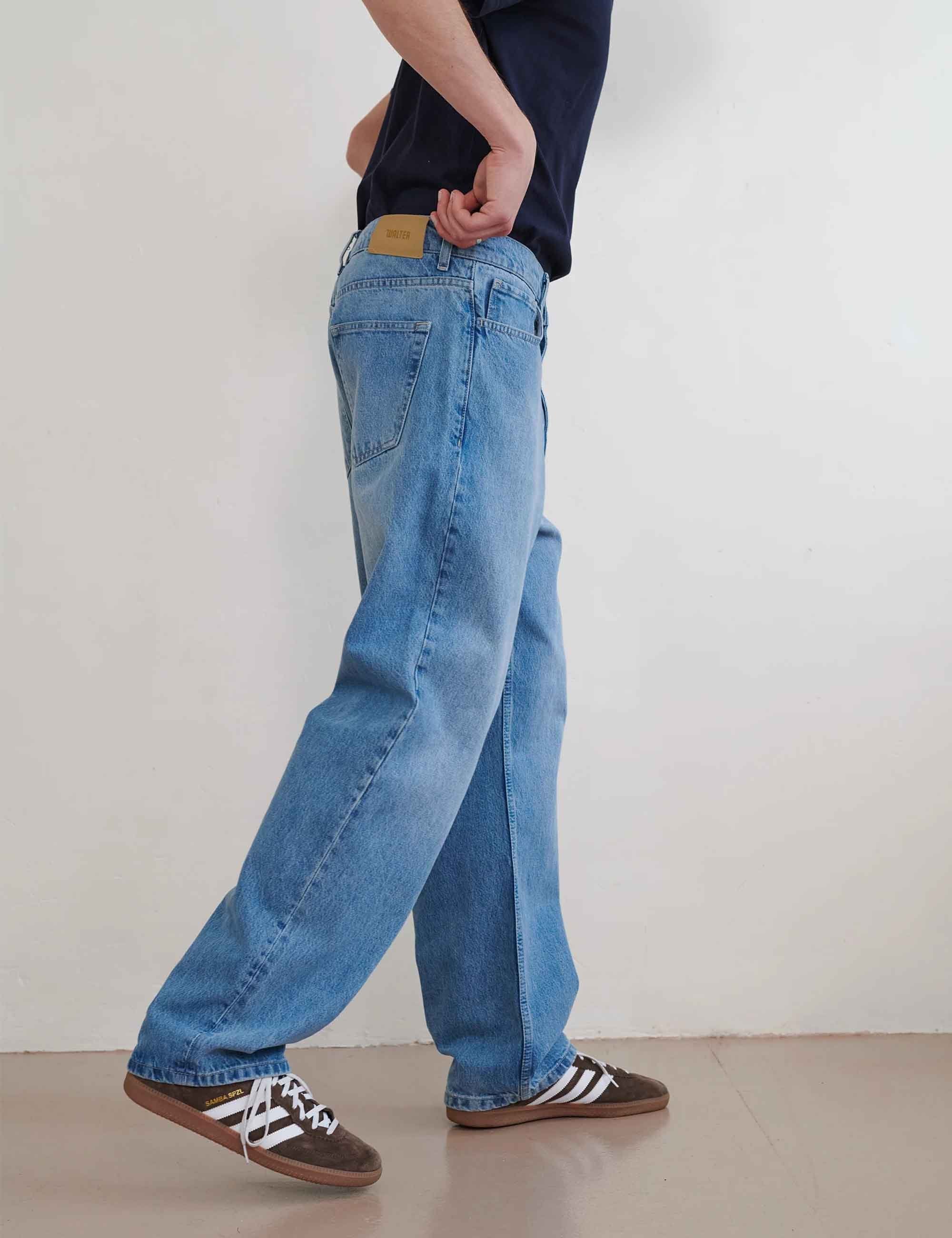 Super Relax Fit Denim - Indigo Light Wash - Image 2