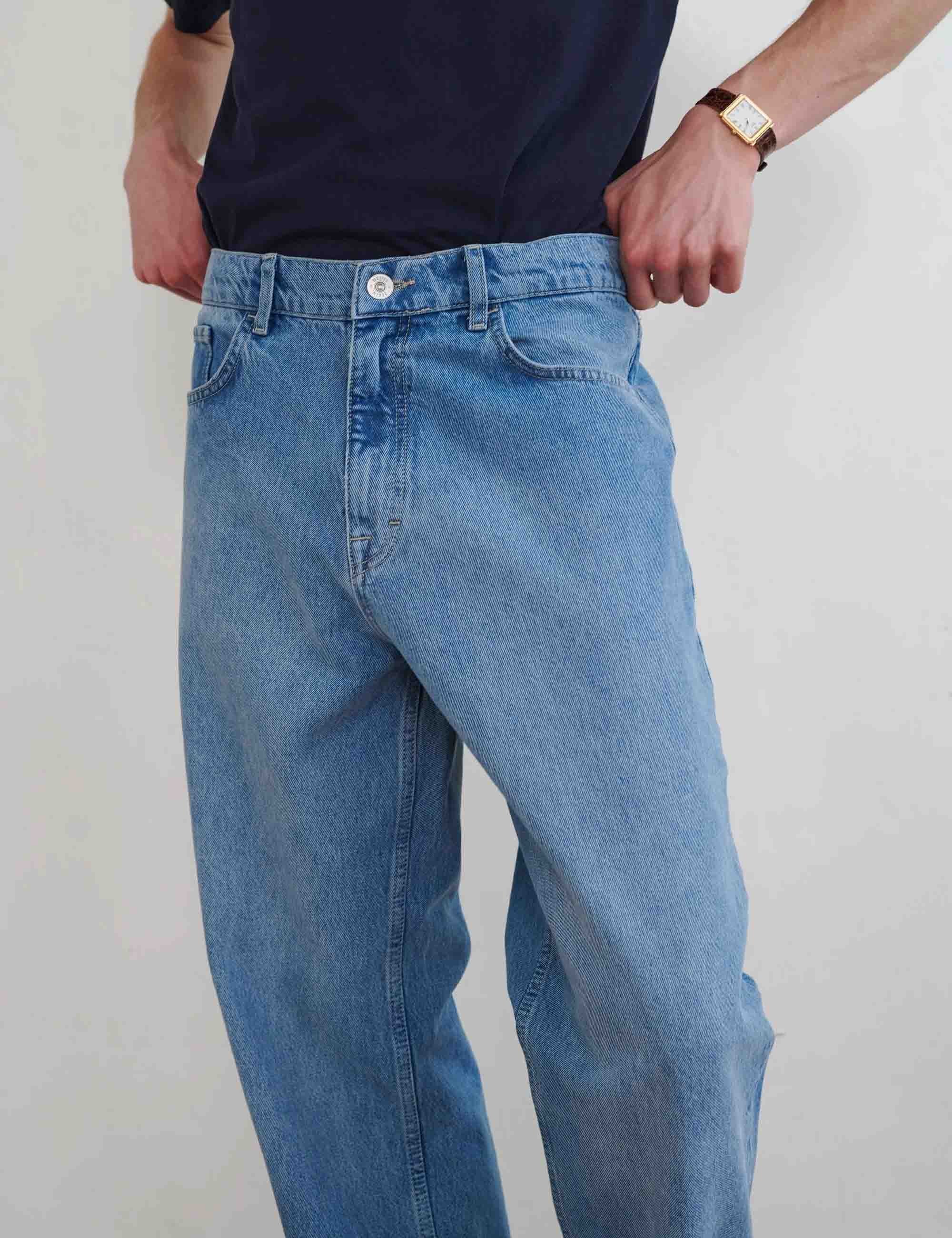 Super Relax Fit Denim - Indigo Light Wash - Image 5