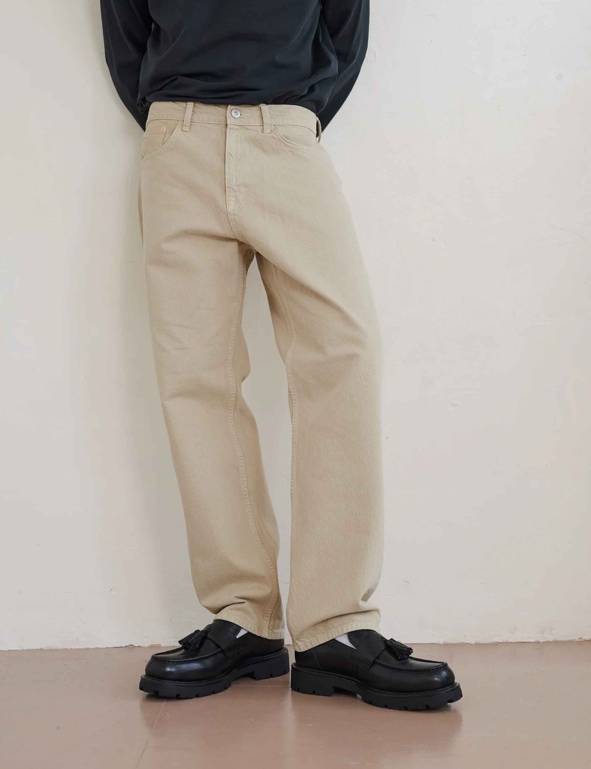 Super Relax Fit Denim - Stone - Image 2