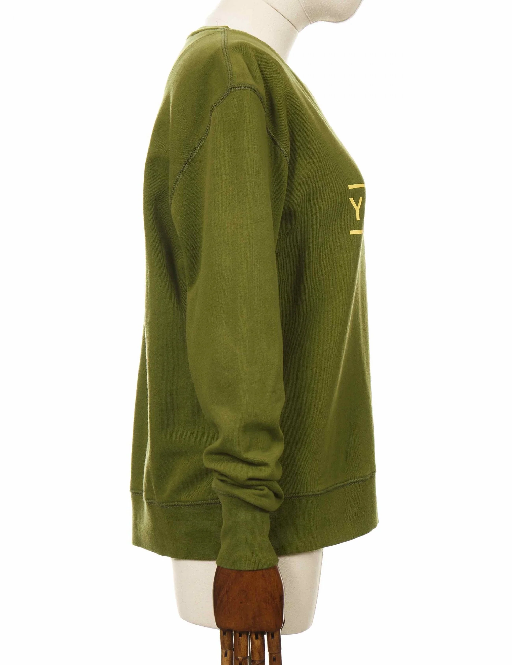 Women's Logo Sweatshirt - Green - Image 5